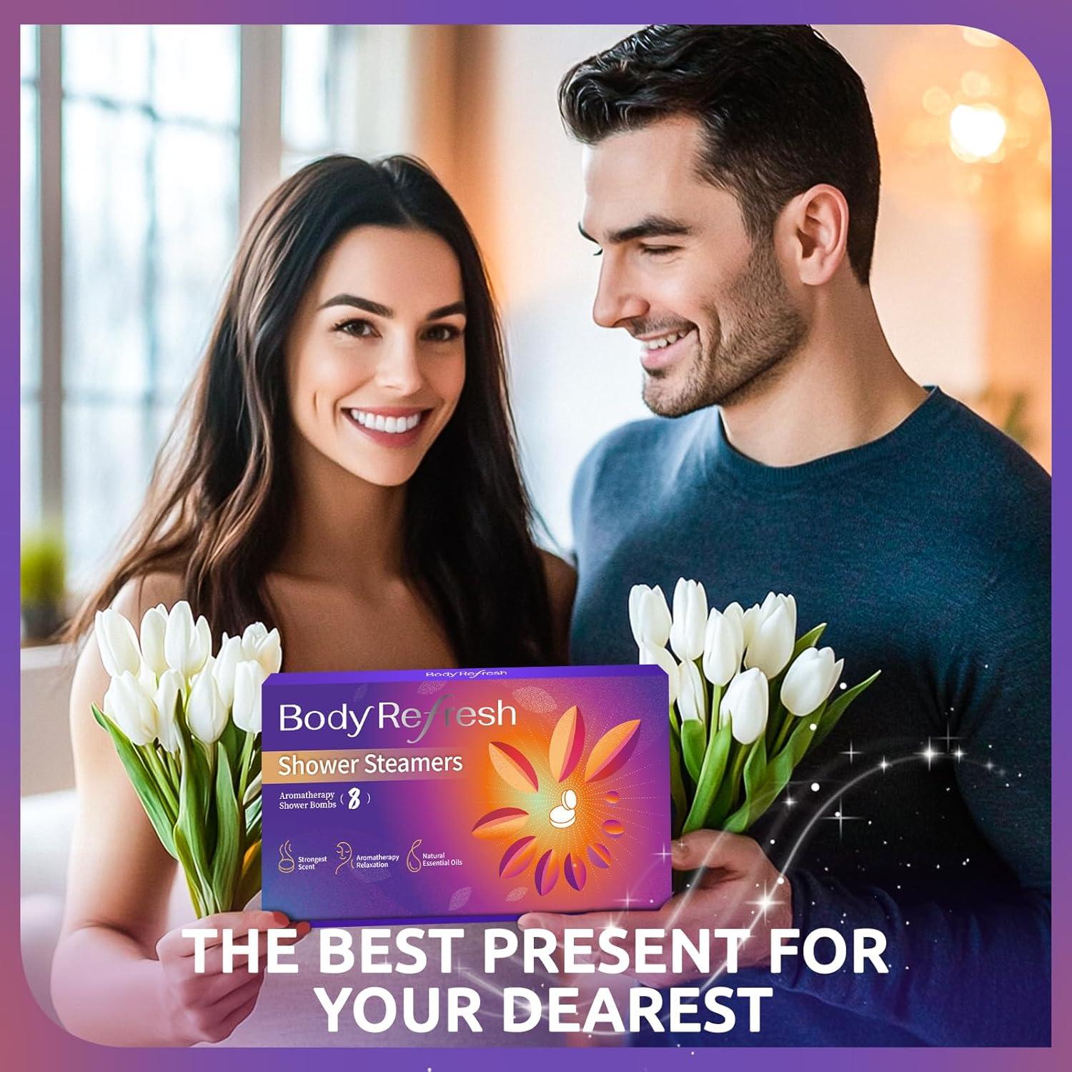 Bombas de Ducha Aromaterapia BodyRefresh - 8 Fragancias Naturales