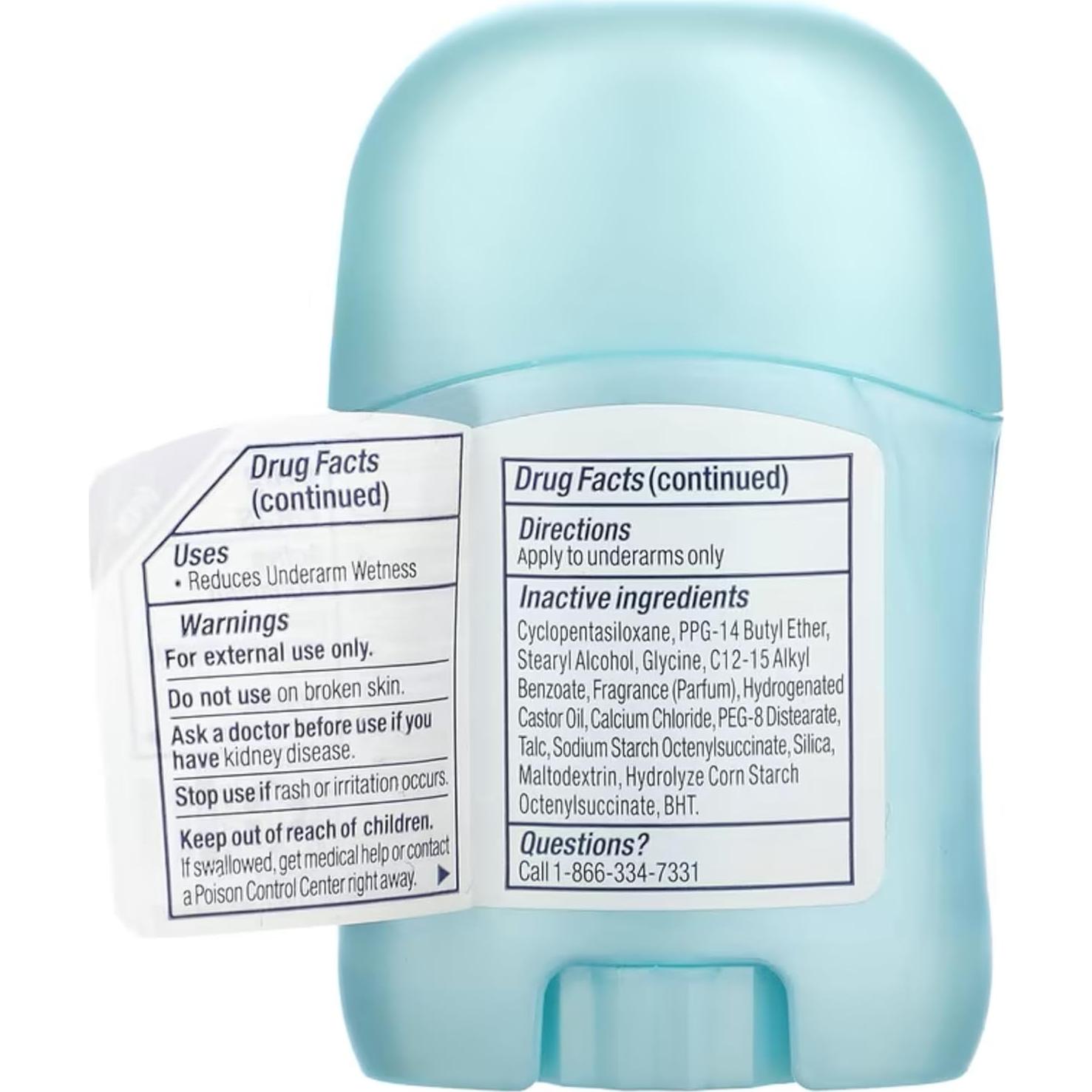 Desodorante Antitranspirante Degree Mujer 18-Pack 0.5 Oz