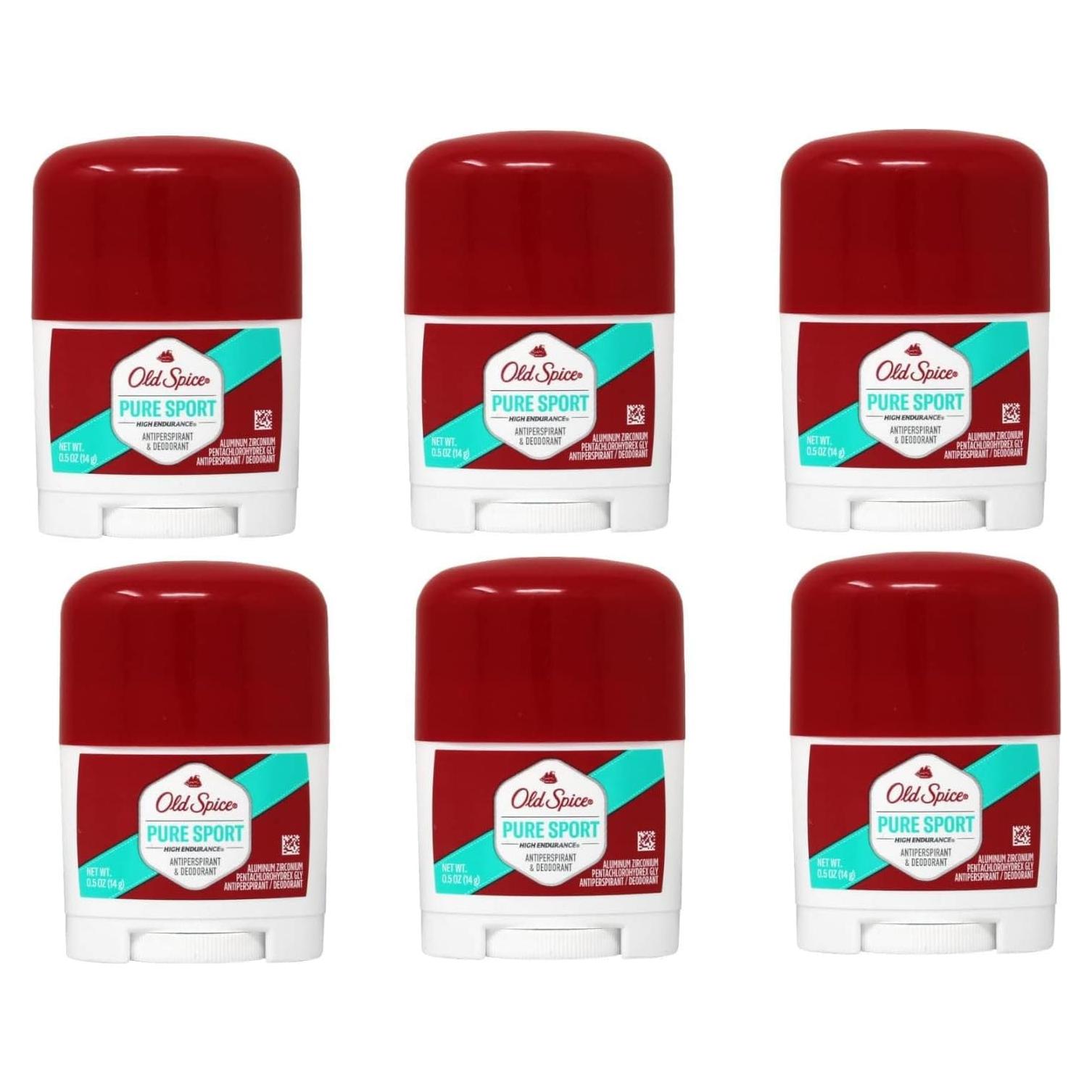 Desodorante Antitranspirante Old Spice Alta Resistencia 6x14g Deporte Puro
