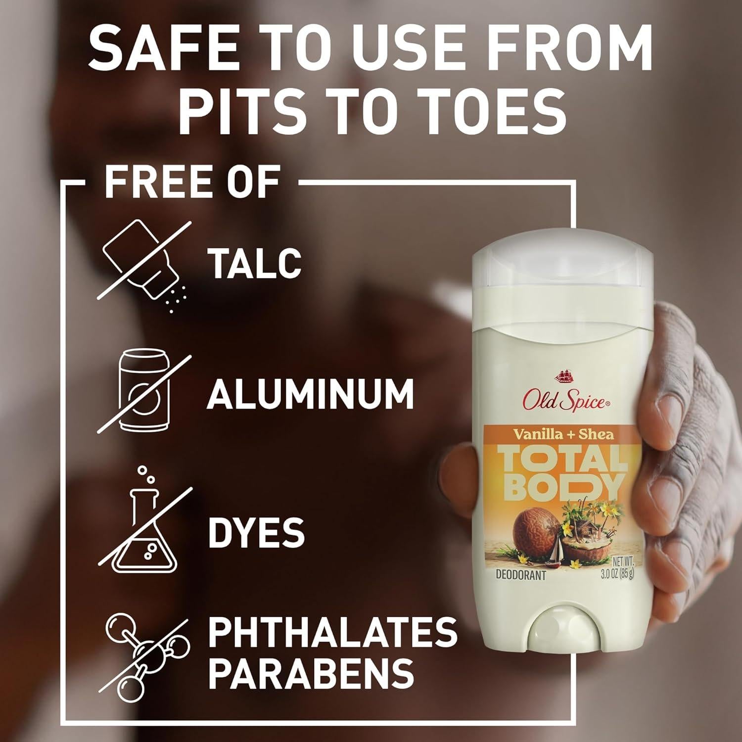 Desodorante en barra Old Spice para todo el cuerpo 14 g