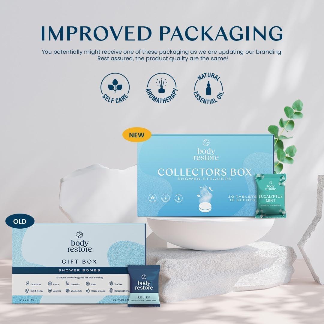 Body Restore Vaporizadores de Ducha Aromaterapia 30 Paquete
