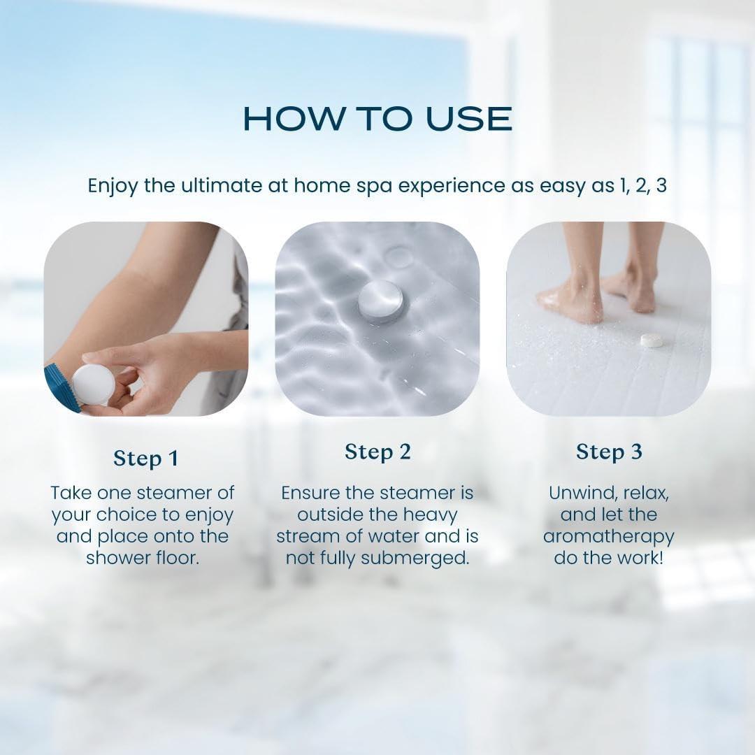 Body Restore Vaporizadores de Ducha Aromaterapia 30 Paquete