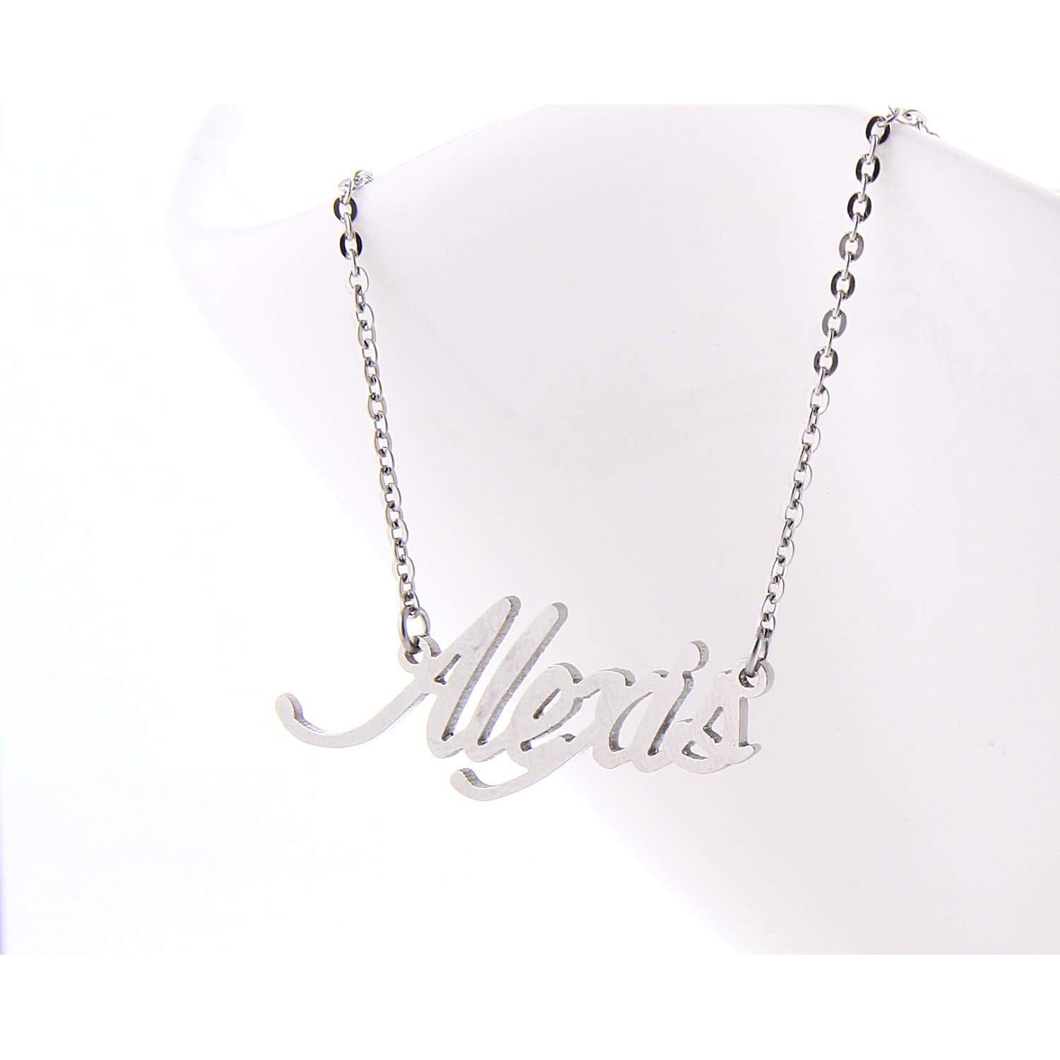 Conjunto Collar y Pulsera Personalizados HUAN XUN Plata