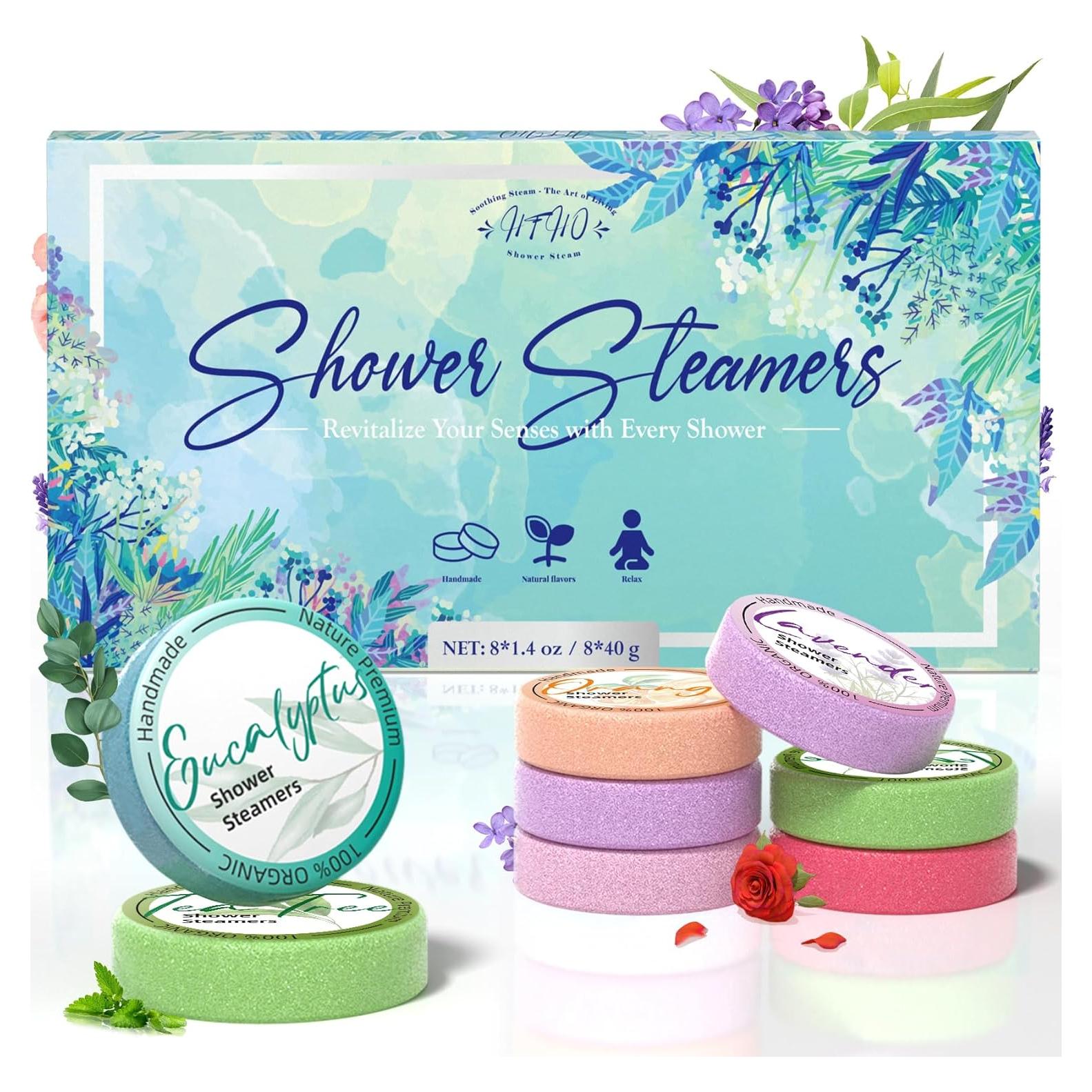 Bombas de Ducha Aromaterapia HFHO 8 Pack - Relajación y Cuidado Personal