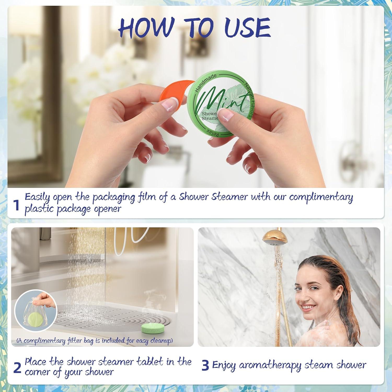 Bombas de Ducha Aromaterapia HFHO 8 Pack - Relajación y Cuidado Personal