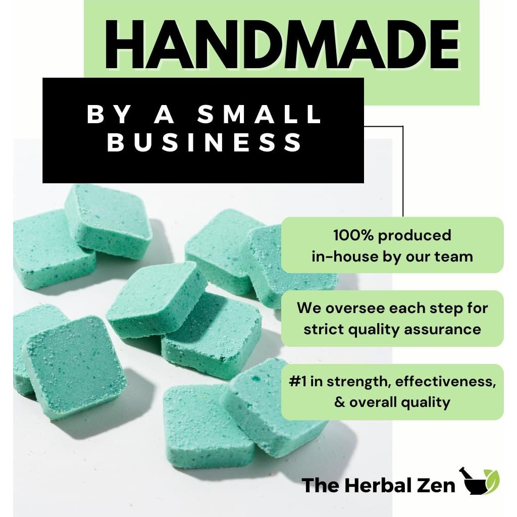 Bombas de Ducha Aromaterapia Recenter con Lavanda y Eucalipto