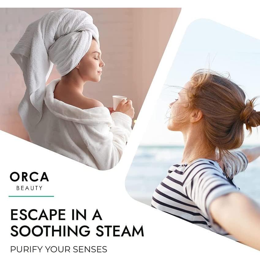 Bombas de Ducha Aromaterapia Orca Beauty 8PC Menta Eucalipto