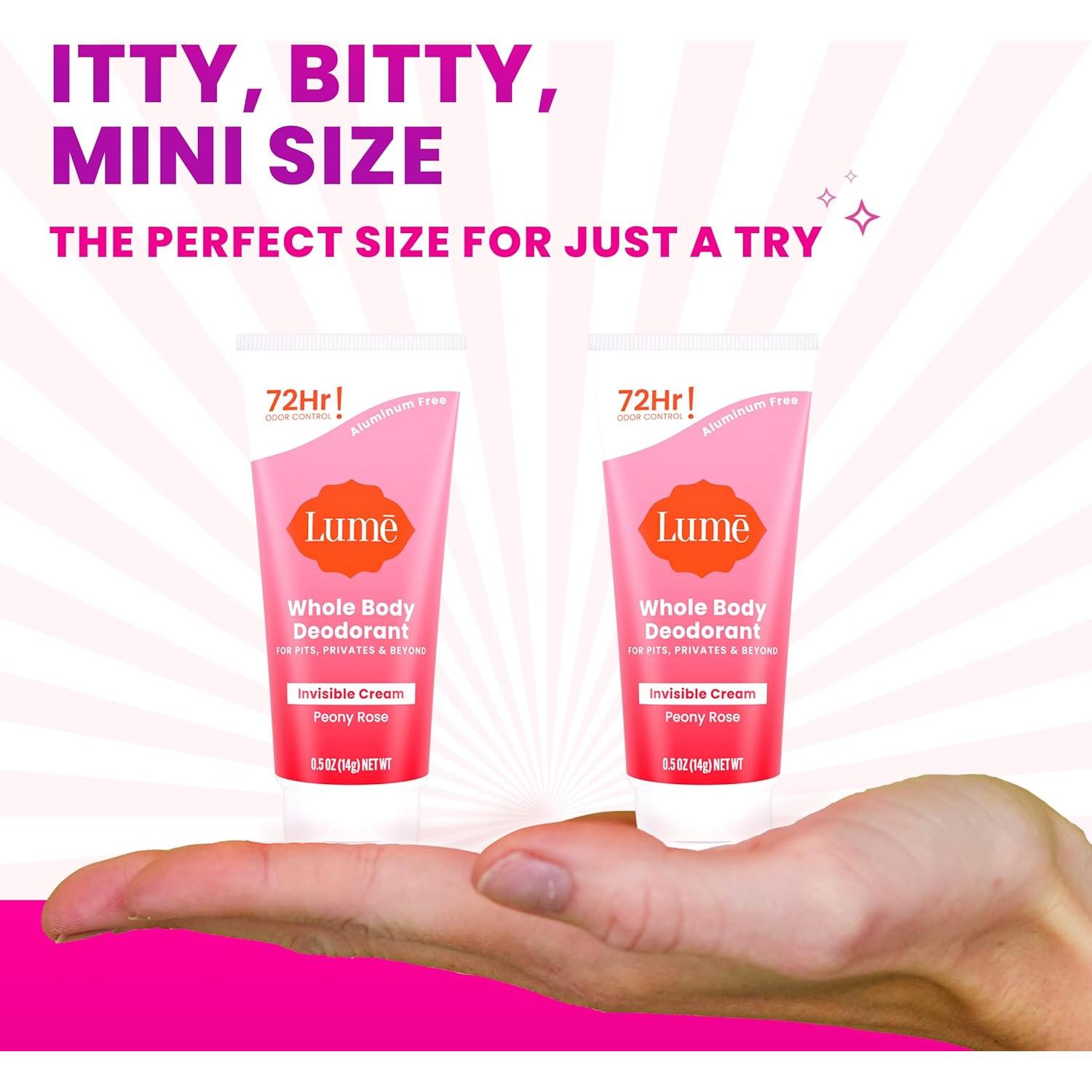 Desodorante Corporal Lume Rosa Peonía - 14.17g - Control 72h