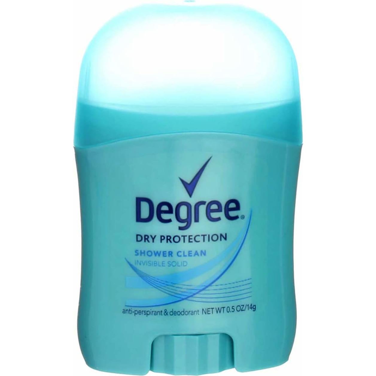 Desodorante Antitranspirante en Barra Degree Limpio de Ducha 4x99g