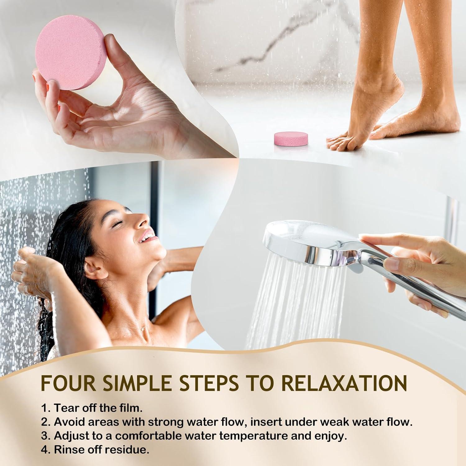 Juego de 8 Vapores de Ducha Aromaterapia Huizhou Bomei