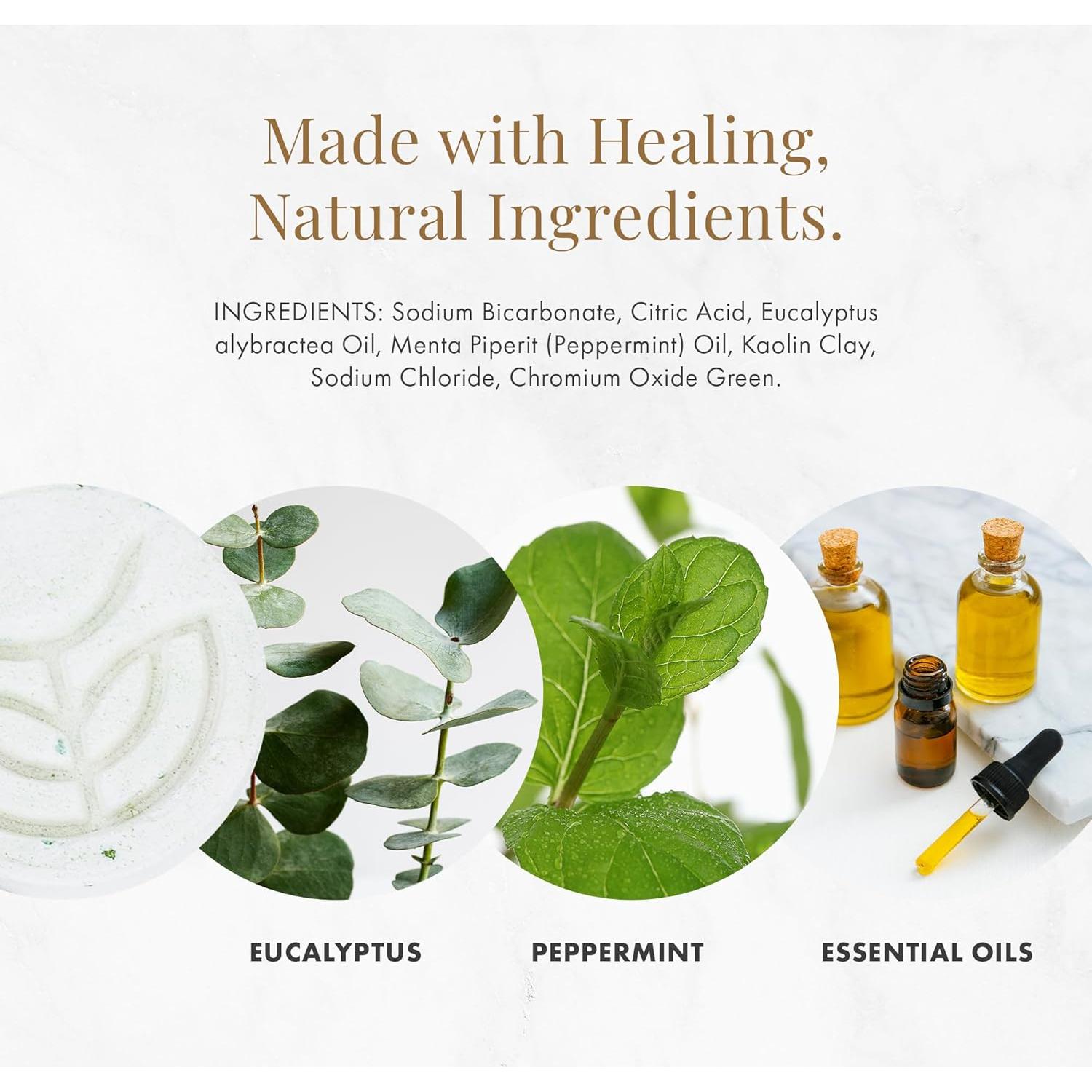 Bolsitas de Vapor Aromaterapia Eucalipto Exclusive Beauty 12 Unidades