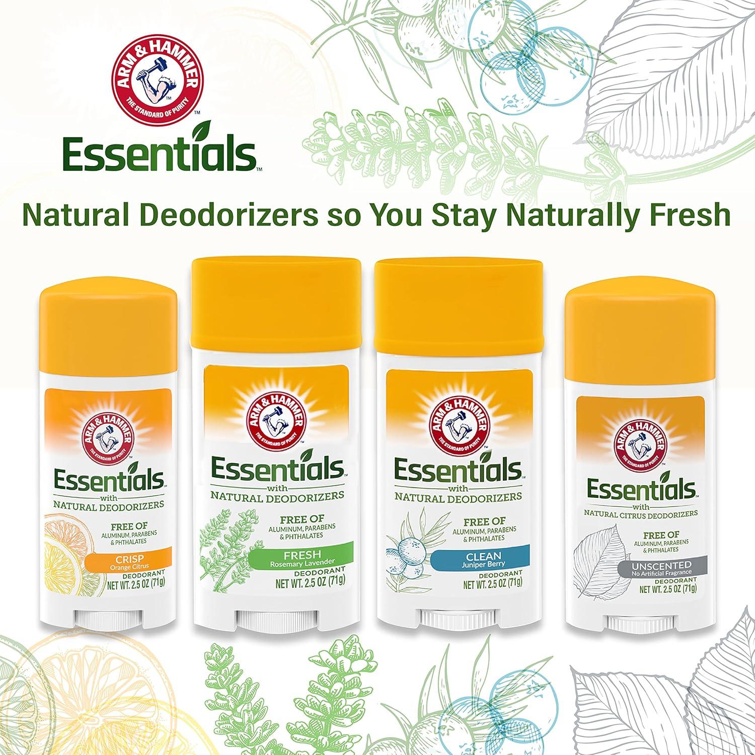 Desodorante Arm & Hammer 73ml Sin Fragancia - Paquete de 3