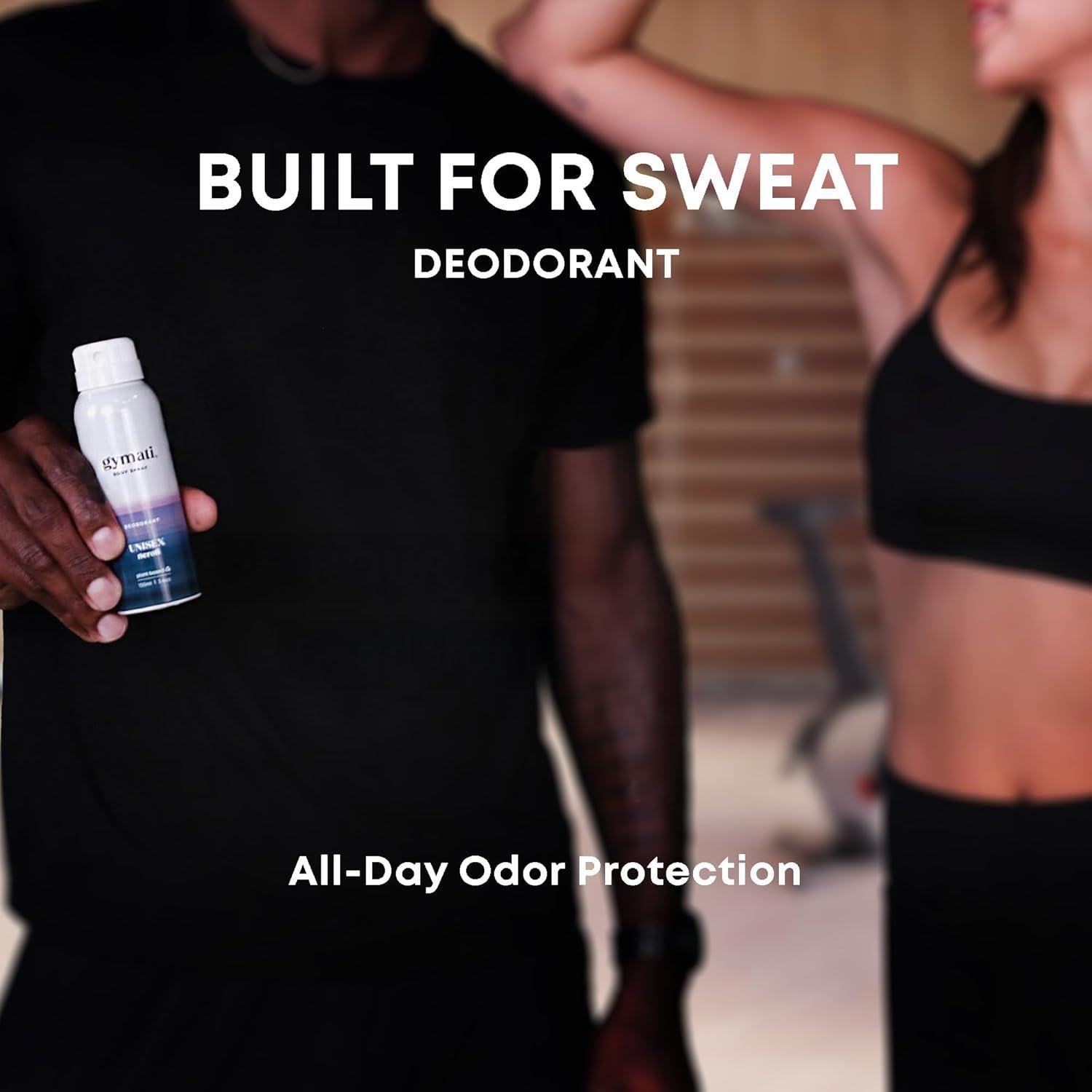 Desodorante en Spray Gymati Unisex 96.39g Sin Aluminio