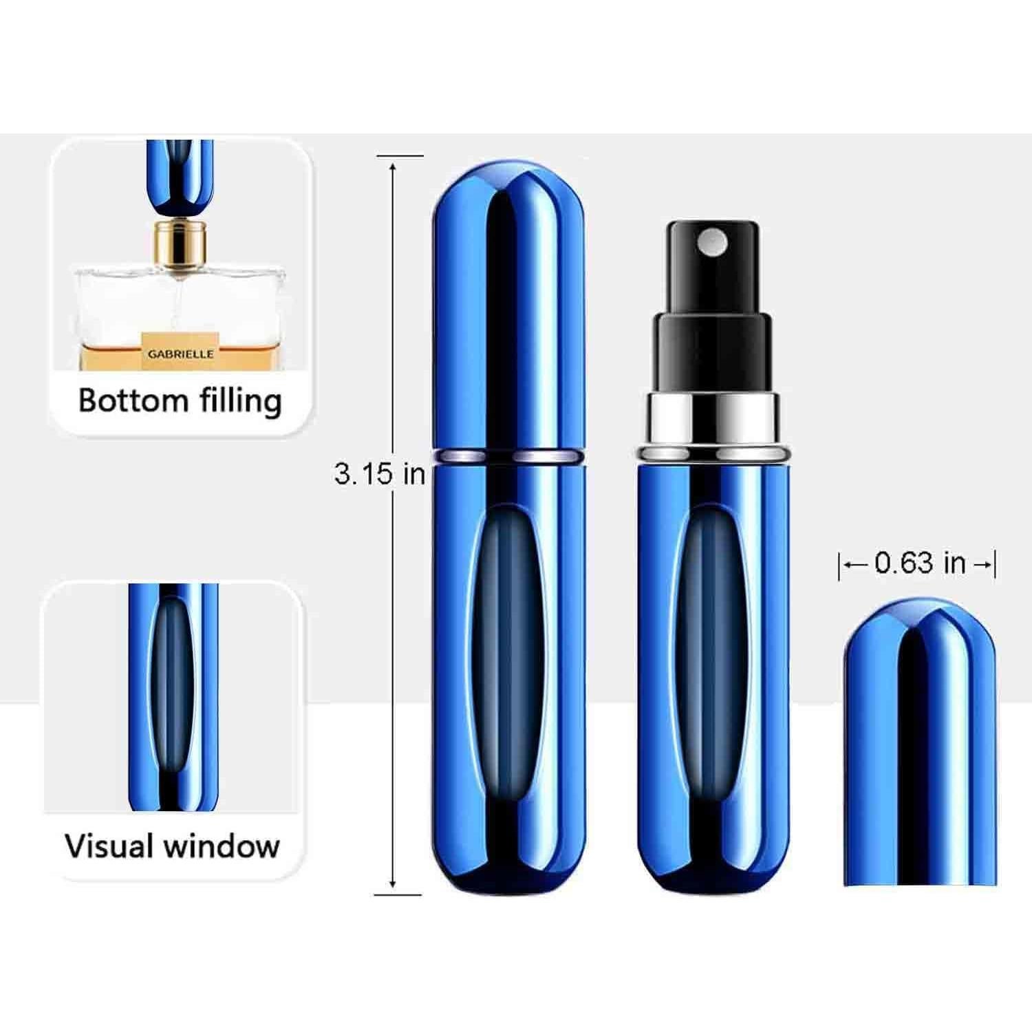 Botella Atomizadora de Perfume MIVIXI 5ml 6 Pcs Viaje