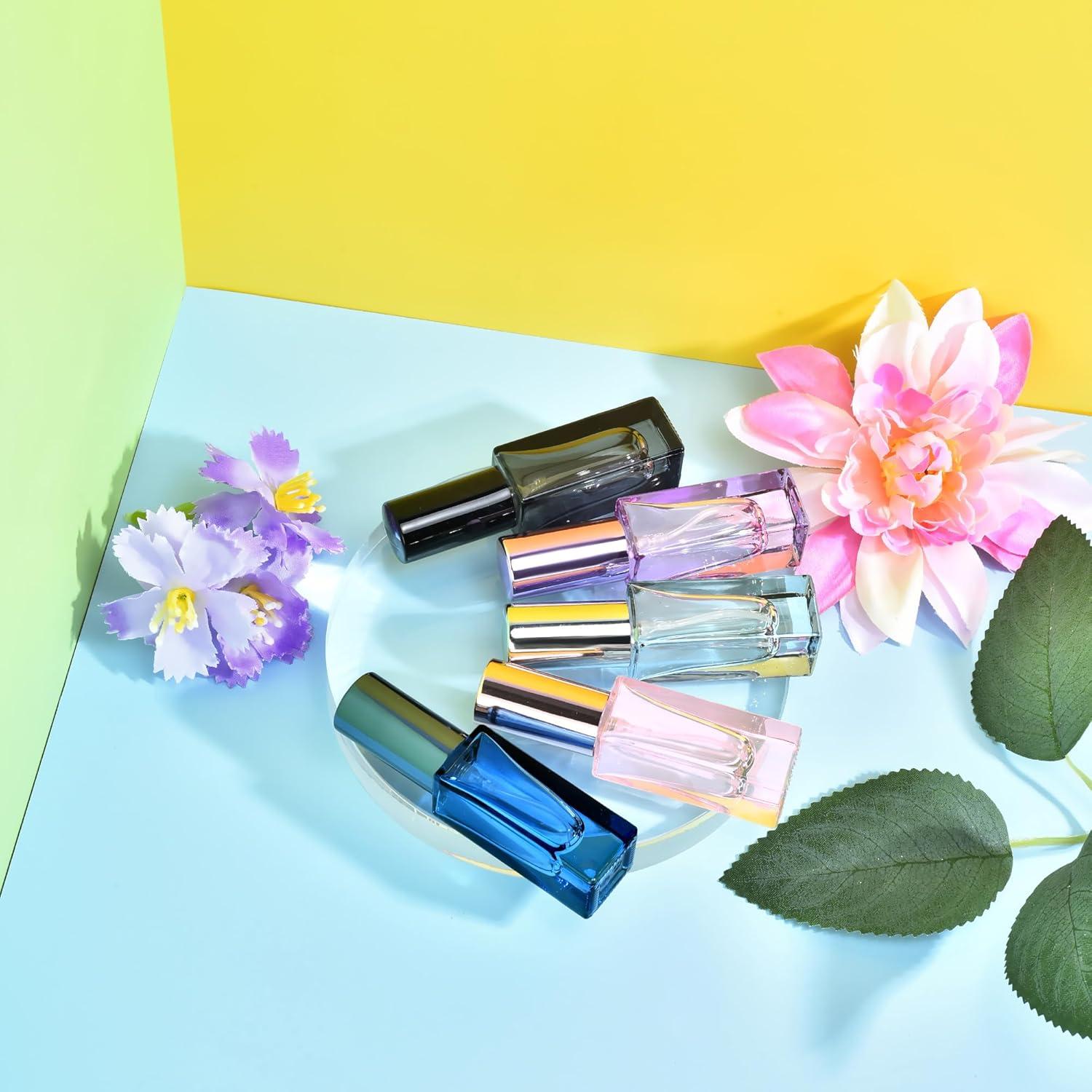 Atomizador de Perfume Rellenable Yikimyfo 3 Pcs 5ML Vidrio