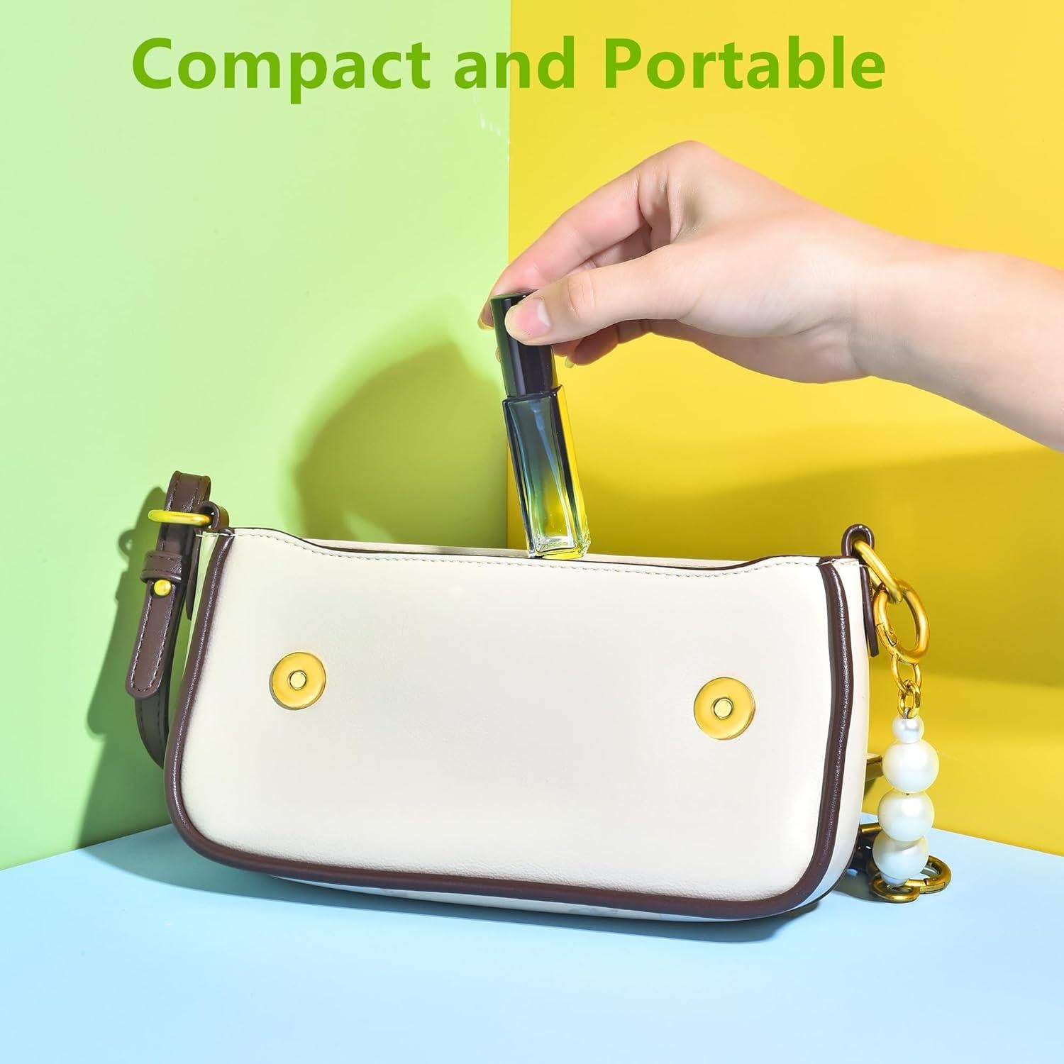 Atomizador de Perfume Rellenable Yikimyfo 3 Pcs 5ML Vidrio