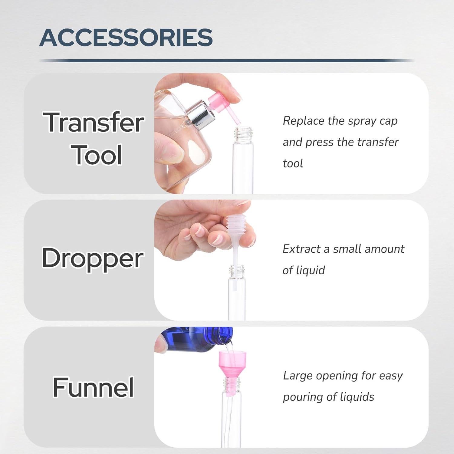 Botella Atomizadora Rellenable Fusupak 8ml Portátil Azul