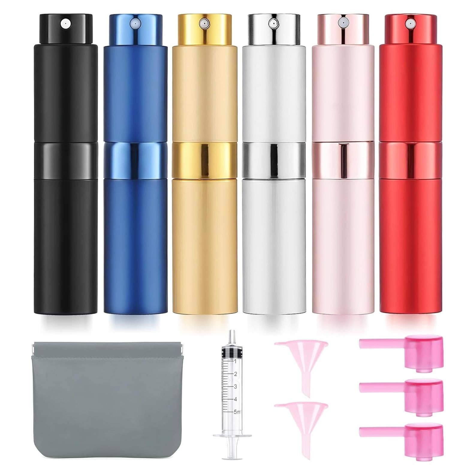 Paquete de 6 Botellas de Spray de Perfume DPLASKA 8ML