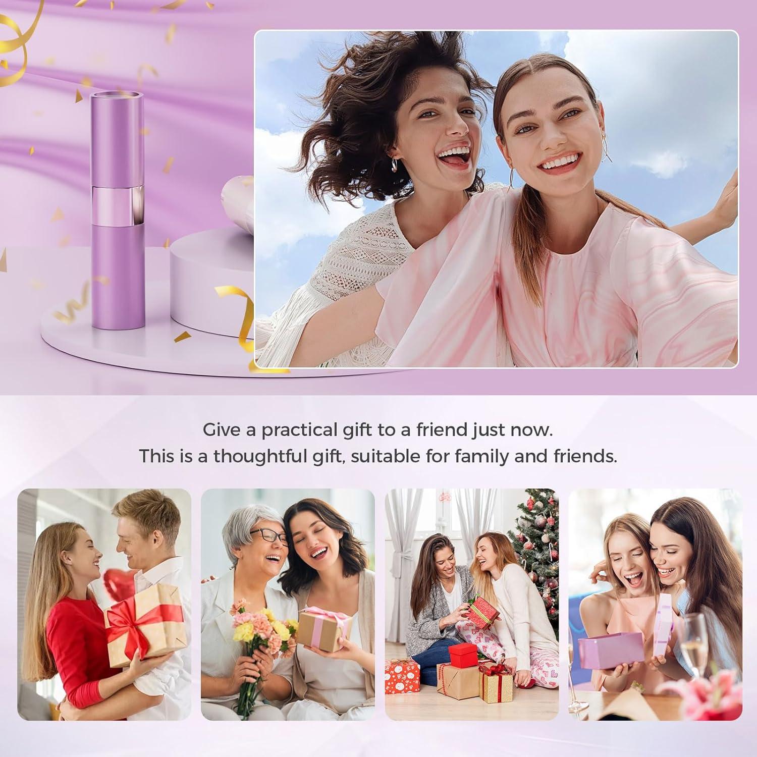 Set de 3 Botellas Rellenables de Perfume Augwontior 8ml