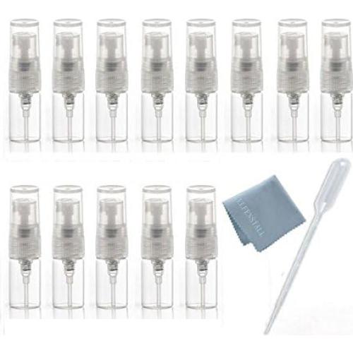 10 Botellas de Vidrio Spray 2ml Elfenstall para Perfume