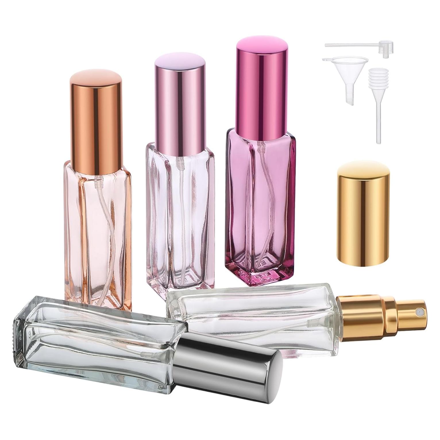 Segbeauty 5 Botellas de Perfume Reutilizables 10ML Viaje