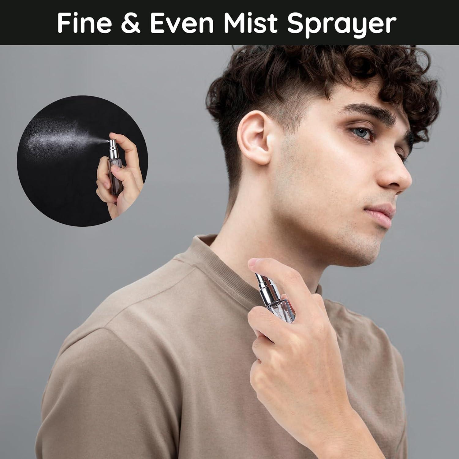 Segbeauty 5 Botellas de Perfume Reutilizables 10ML Viaje