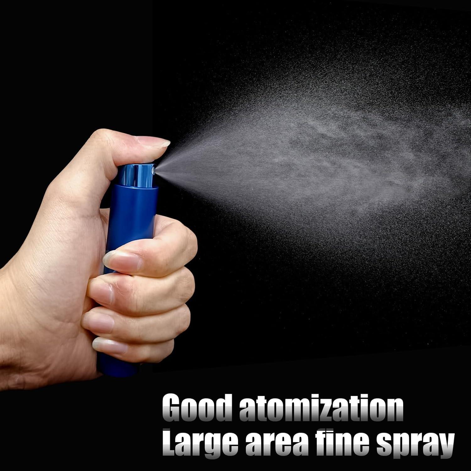 4 Botellas Atomizador de Perfume Recargable 8ml QMOEH