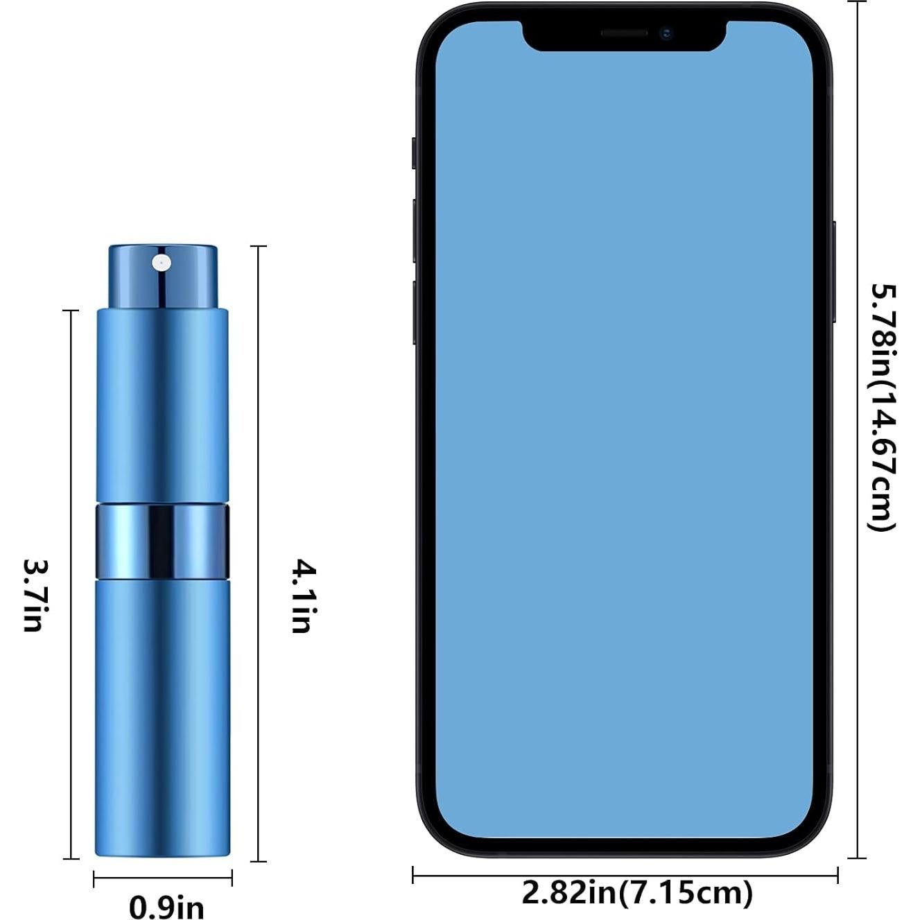 Atomizador de Perfume Mini Lil Ray 8ml 4 Colores Reutilizable