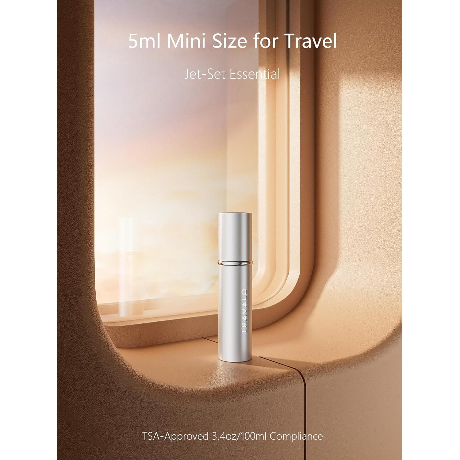 Atomizador de Perfume Recargable Travalo Essenti Plata 5ml