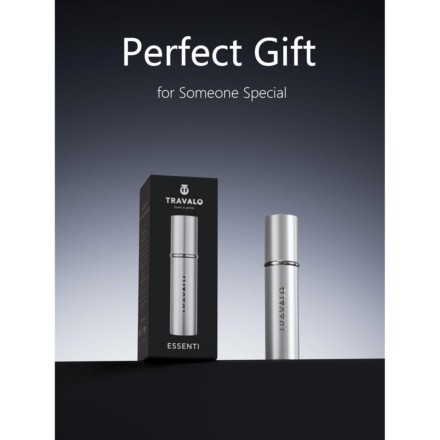 Atomizador de Perfume Recargable Travalo Essenti Plata 5ml