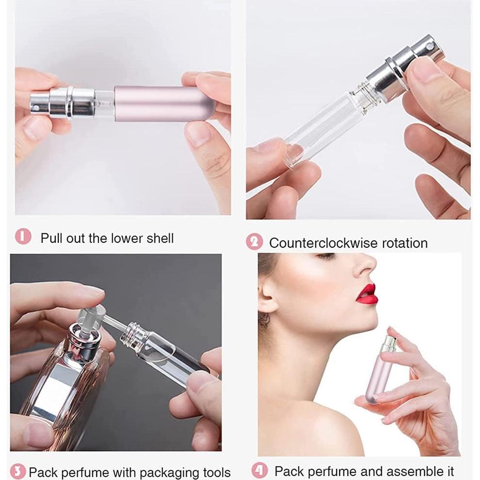 Botellas de Spray Rellenables SHxxyljh 5ml 3 Piezas