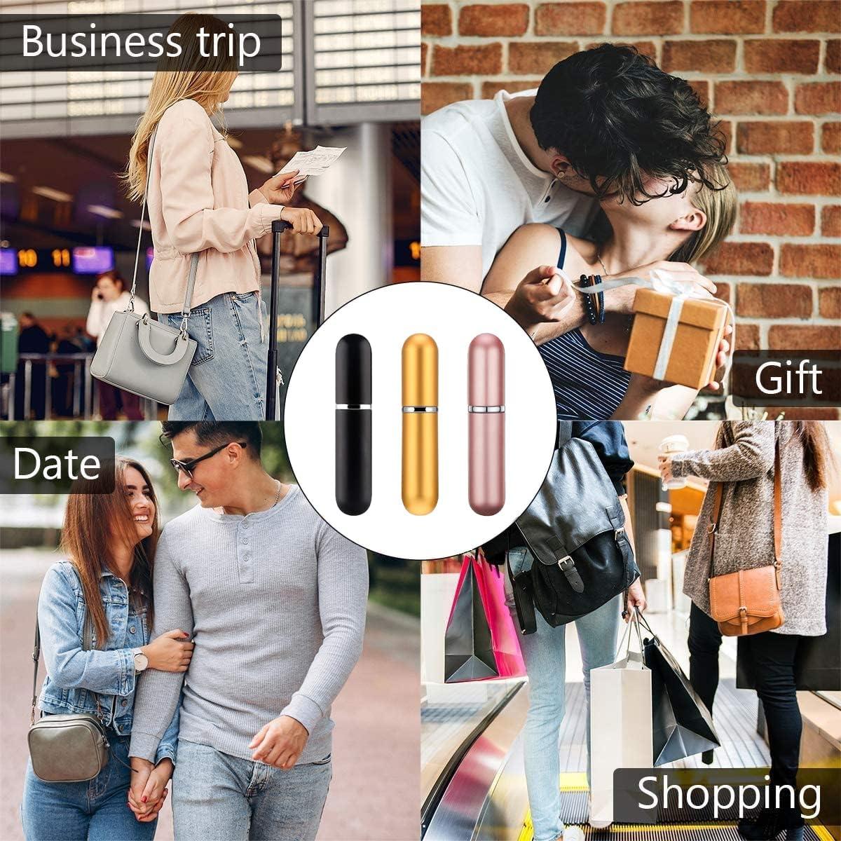 Botellas de Spray Rellenables SHxxyljh 5ml 3 Piezas