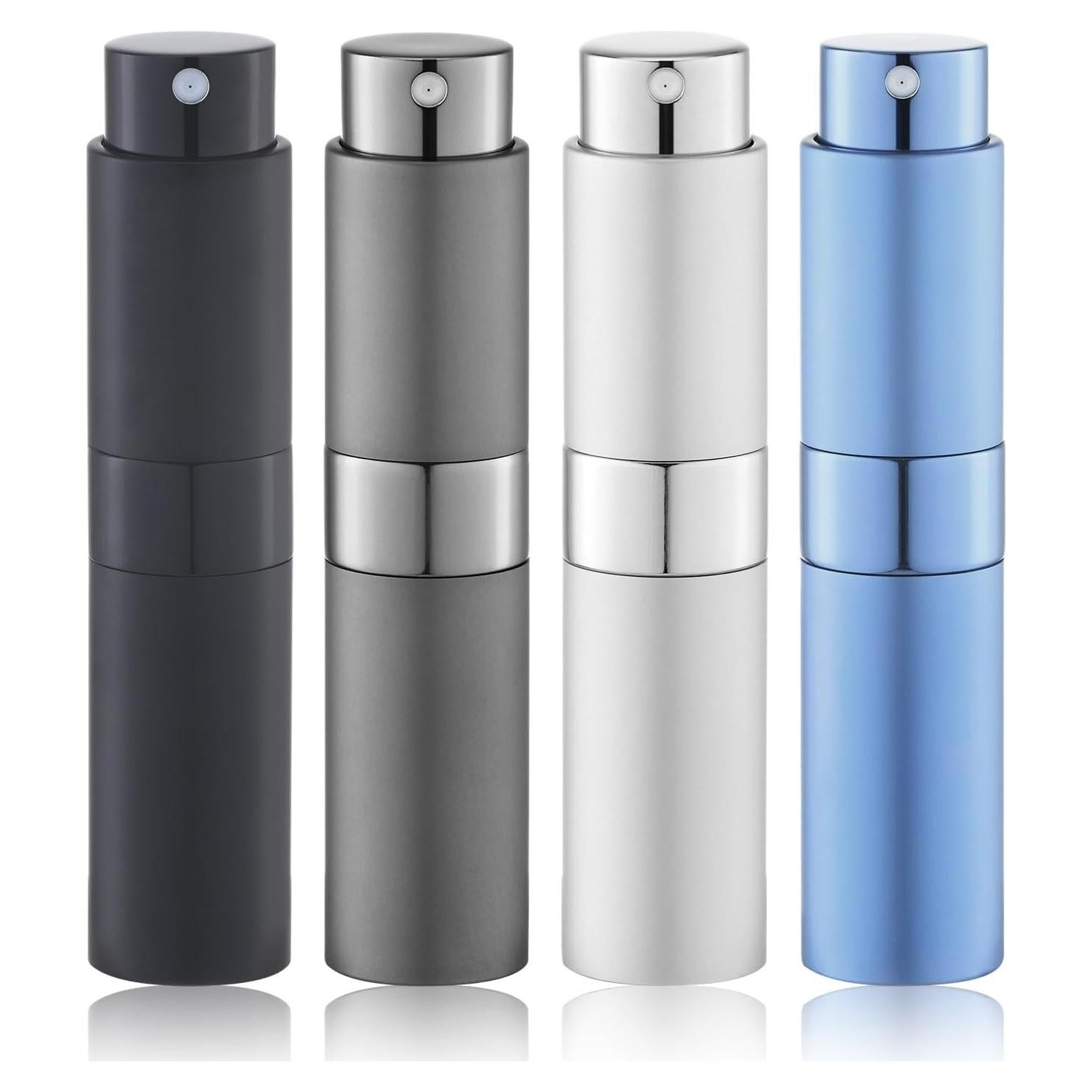 Botellas de Perfume Rellenables Lulupack 8ml 4PCS Viaje