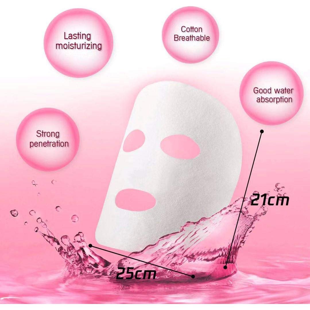 100 Piezas Máscaras Faciales Comprimidas ZMBeauty DIY Cuidado Piel