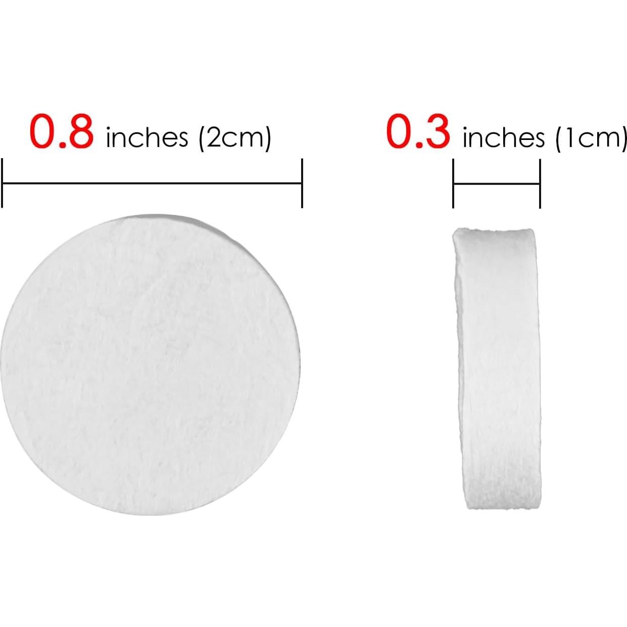 Paquete de 100 Hojas de Máscara Facial Comprimida Adorila