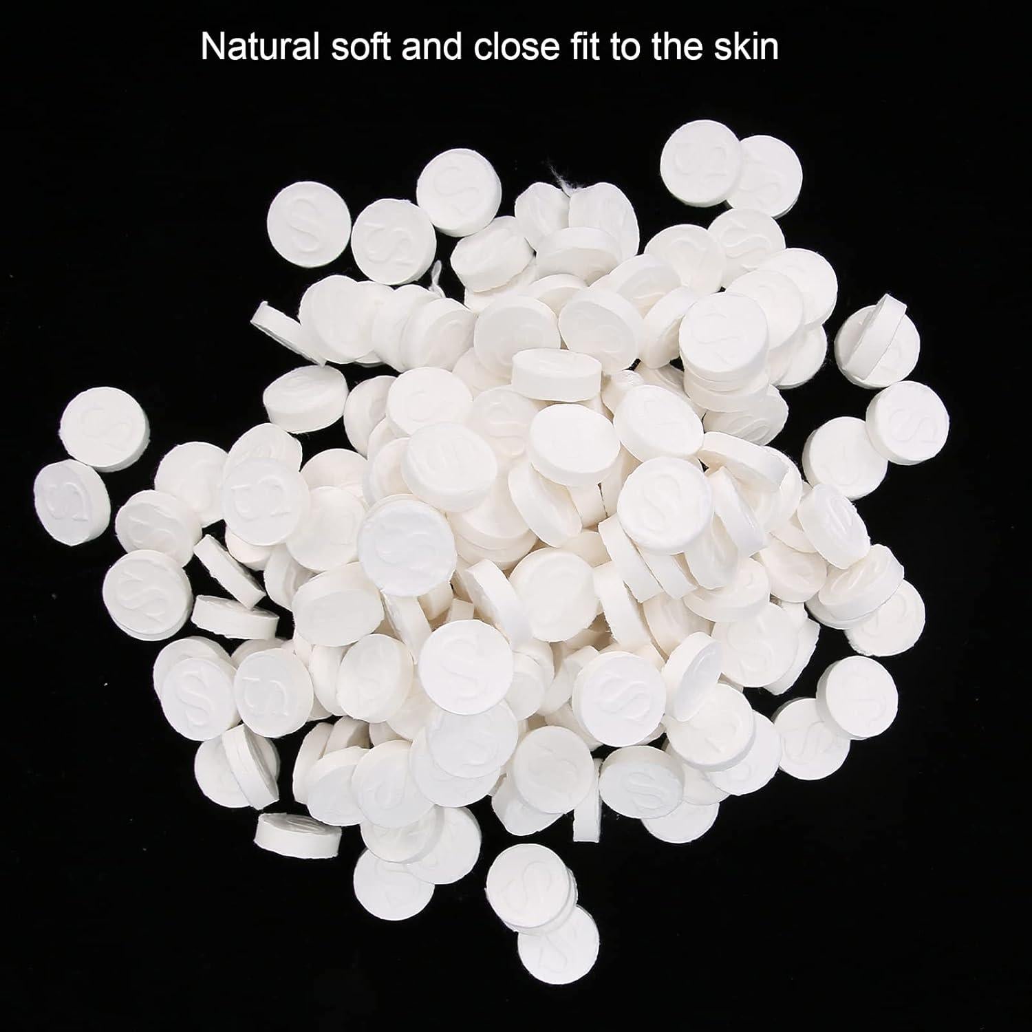 500 Piezas Máscaras Faciales Desechables Dioche Algodón Hidratante