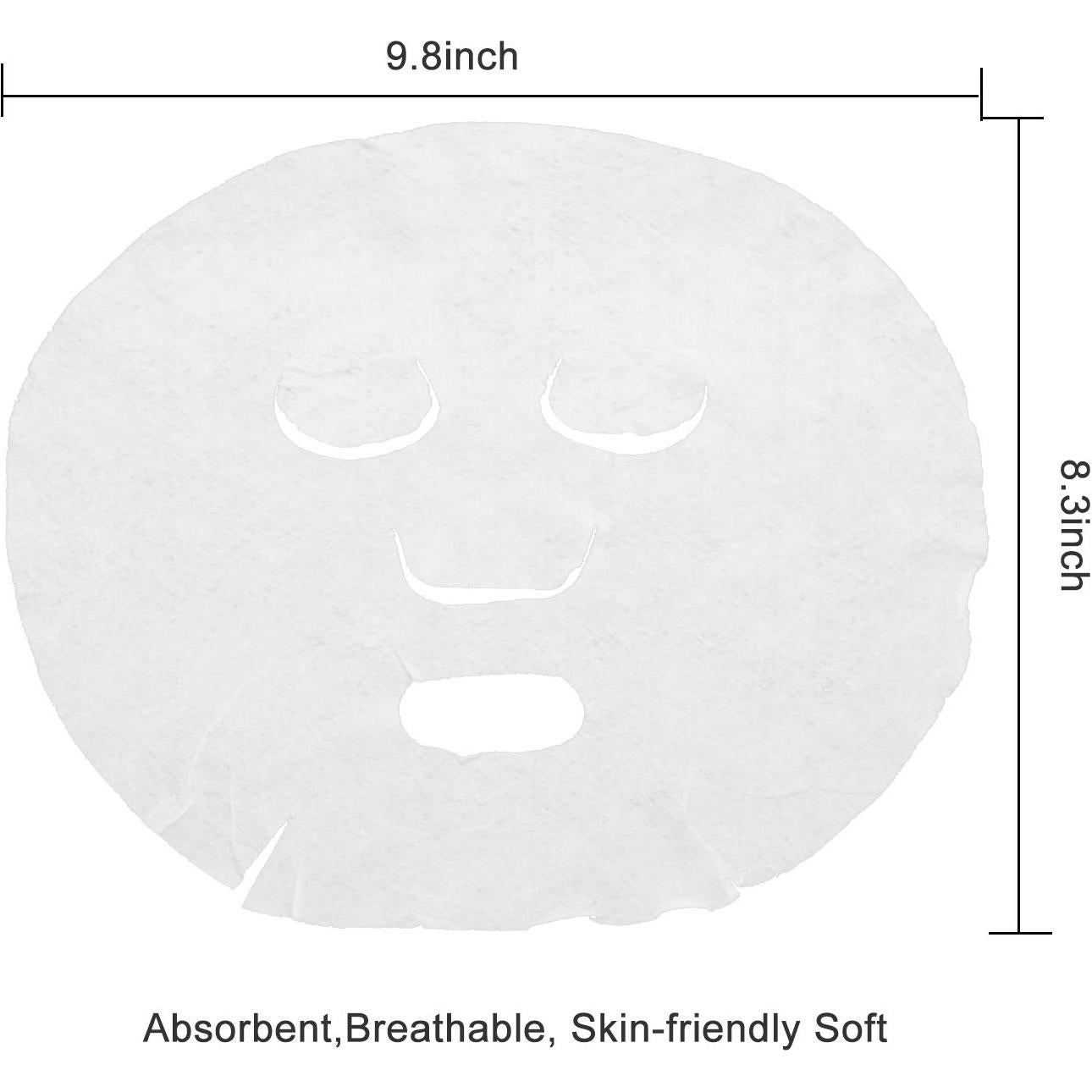 100 Máscaras Faciales Comprimidas Jeanssar + Tazón Gratis