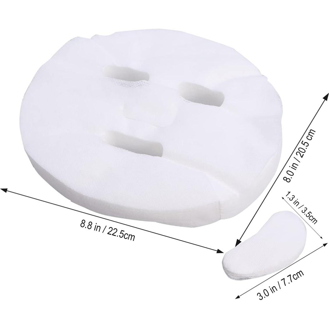 200 Piezas de Algodón Facial Comprimido ULTNICE 21x22cm