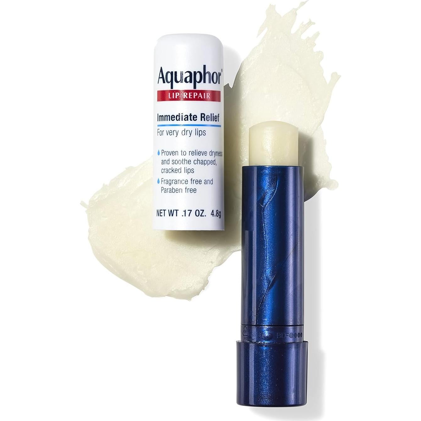 Bálsamo Labial Aquaphor Hidratante Sin Fragancia 4.8g x 4