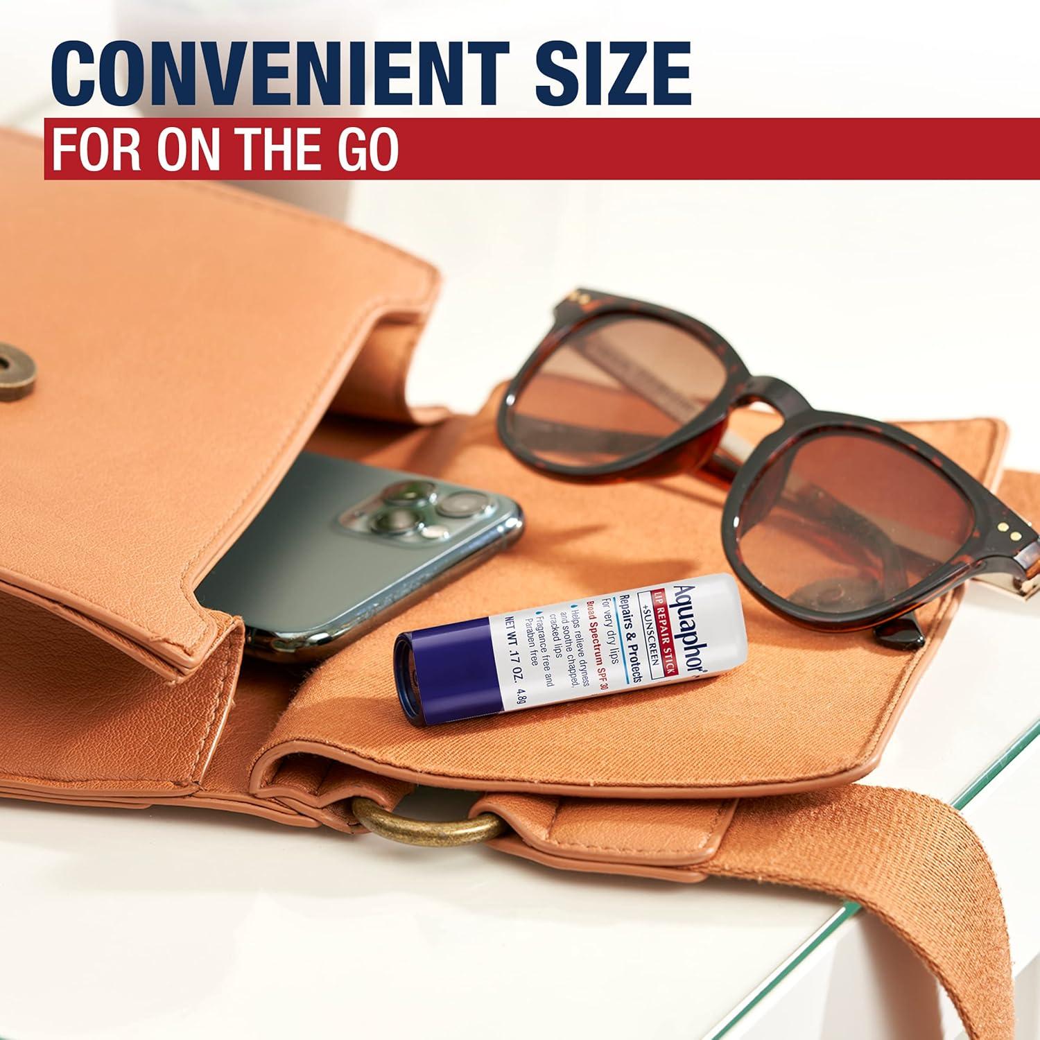 Conjunto Balsamo Labial Aquaphor SPF 30 4.8g x 4 Unidades