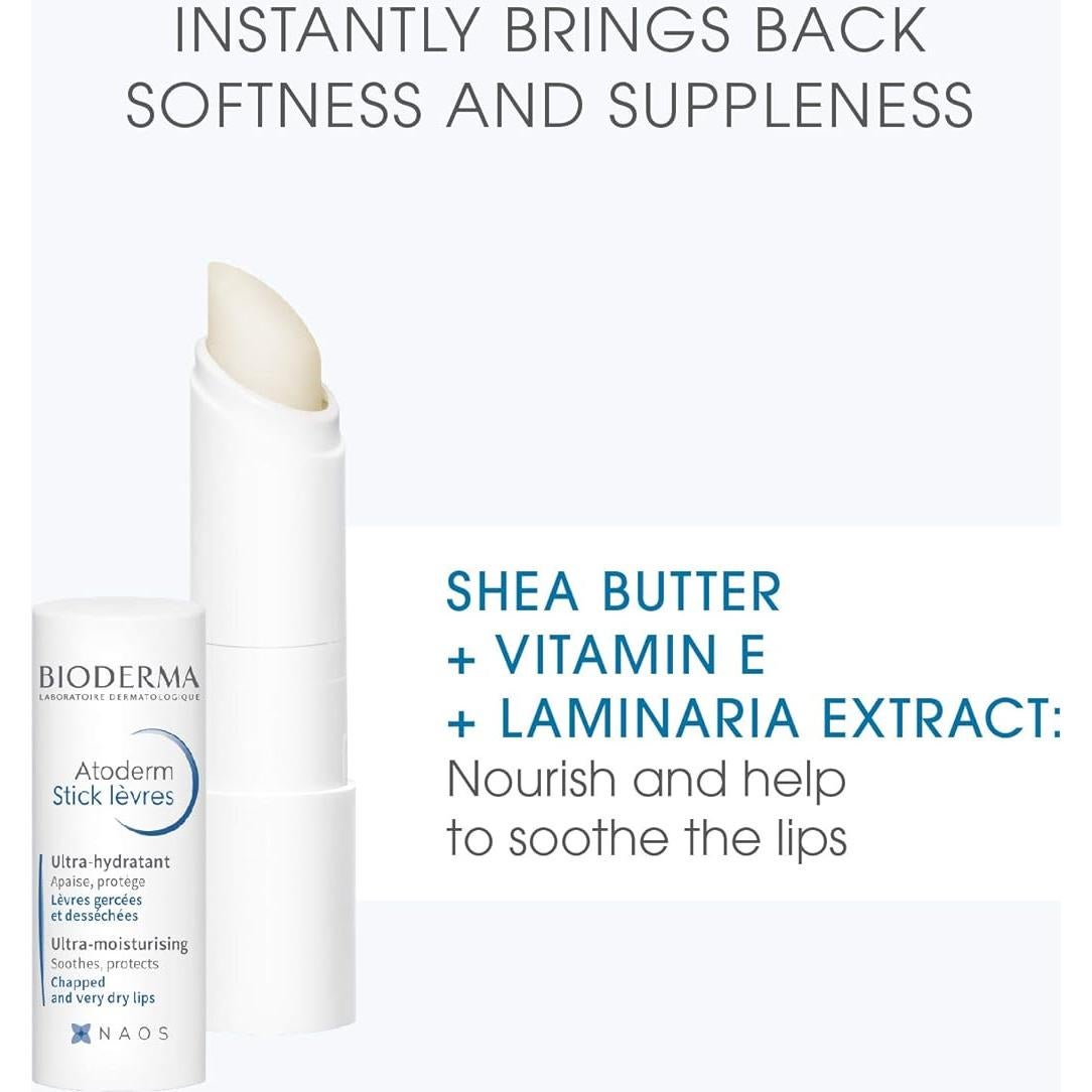 Bálsamo Labial Bioderma Atoderm Hidratante 30g