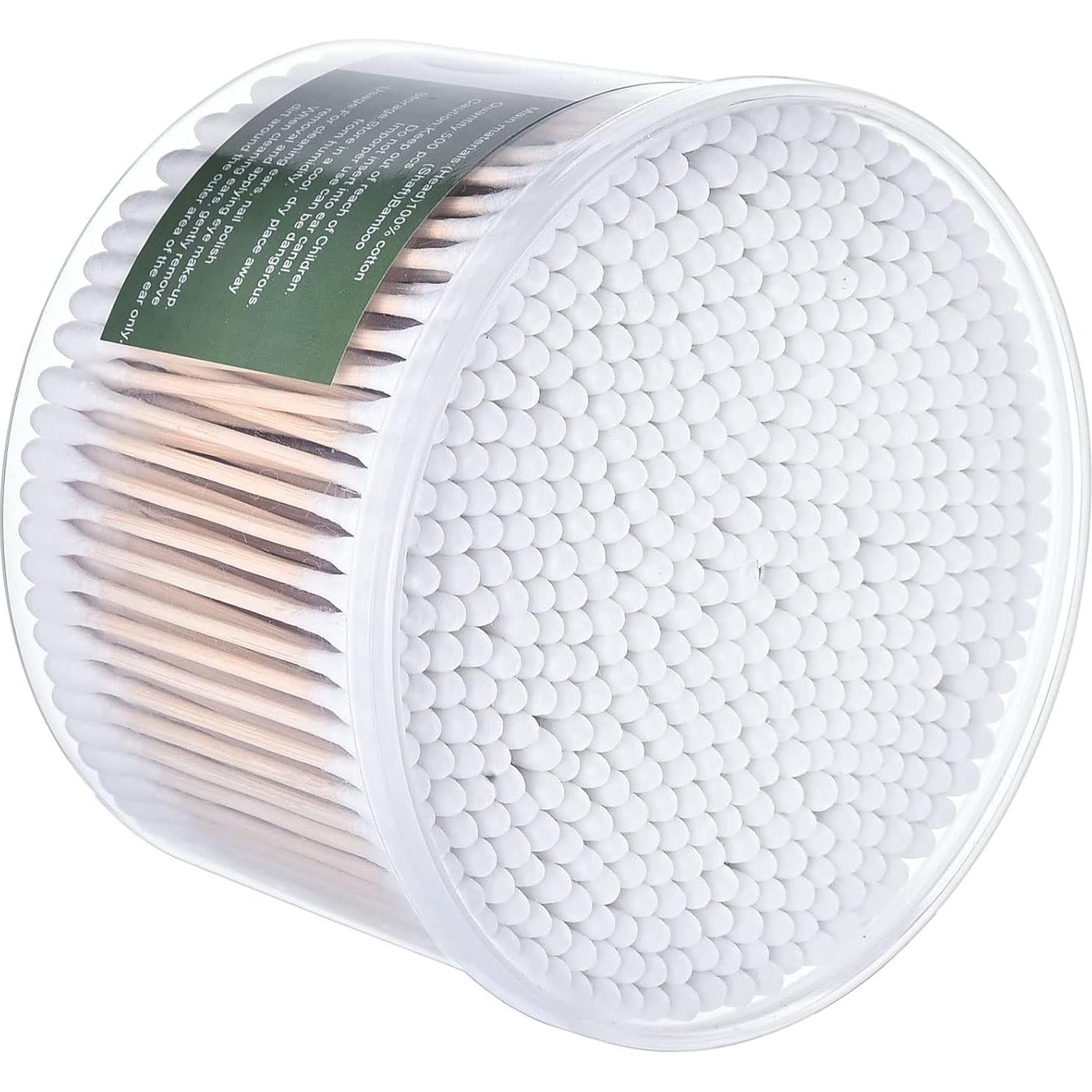 Bastones de Algodón MYQIPGD 500 Piezas 7.62 cm Biodegradables