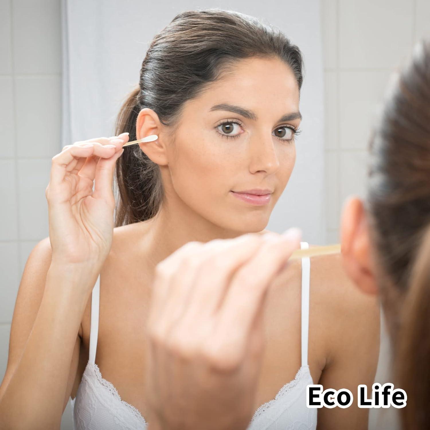 Hisopos de Algodón Ecológicos Kiemeu 400 Unidades