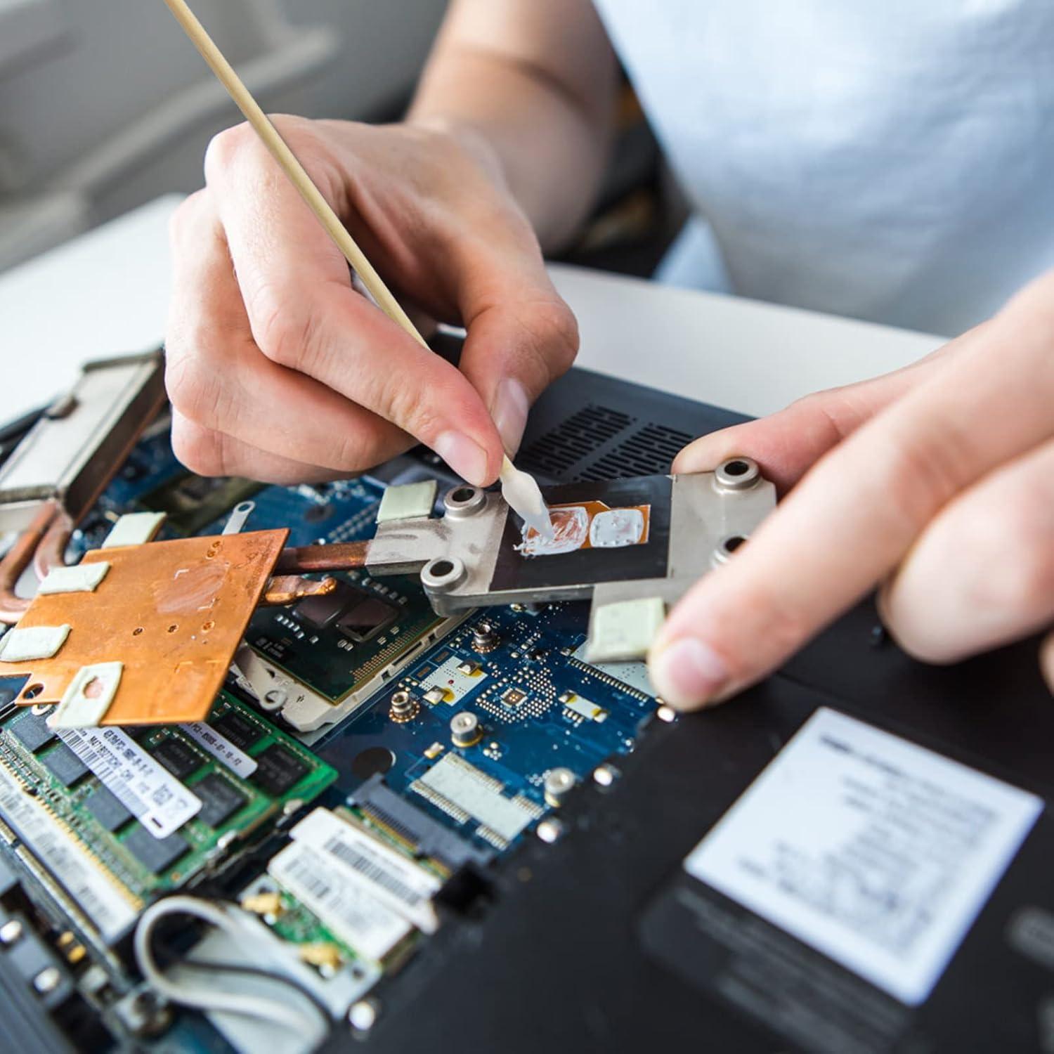 500 Bastones de Limpieza de Algodón 15.24 cm Point-Ring