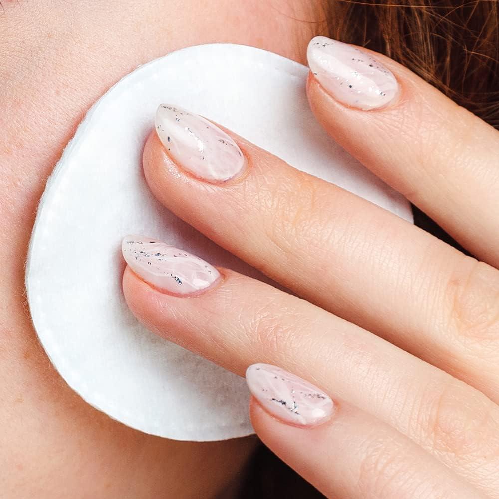 Rondas de Algodón Exfoliantes Amazon Basics 100 Unidades