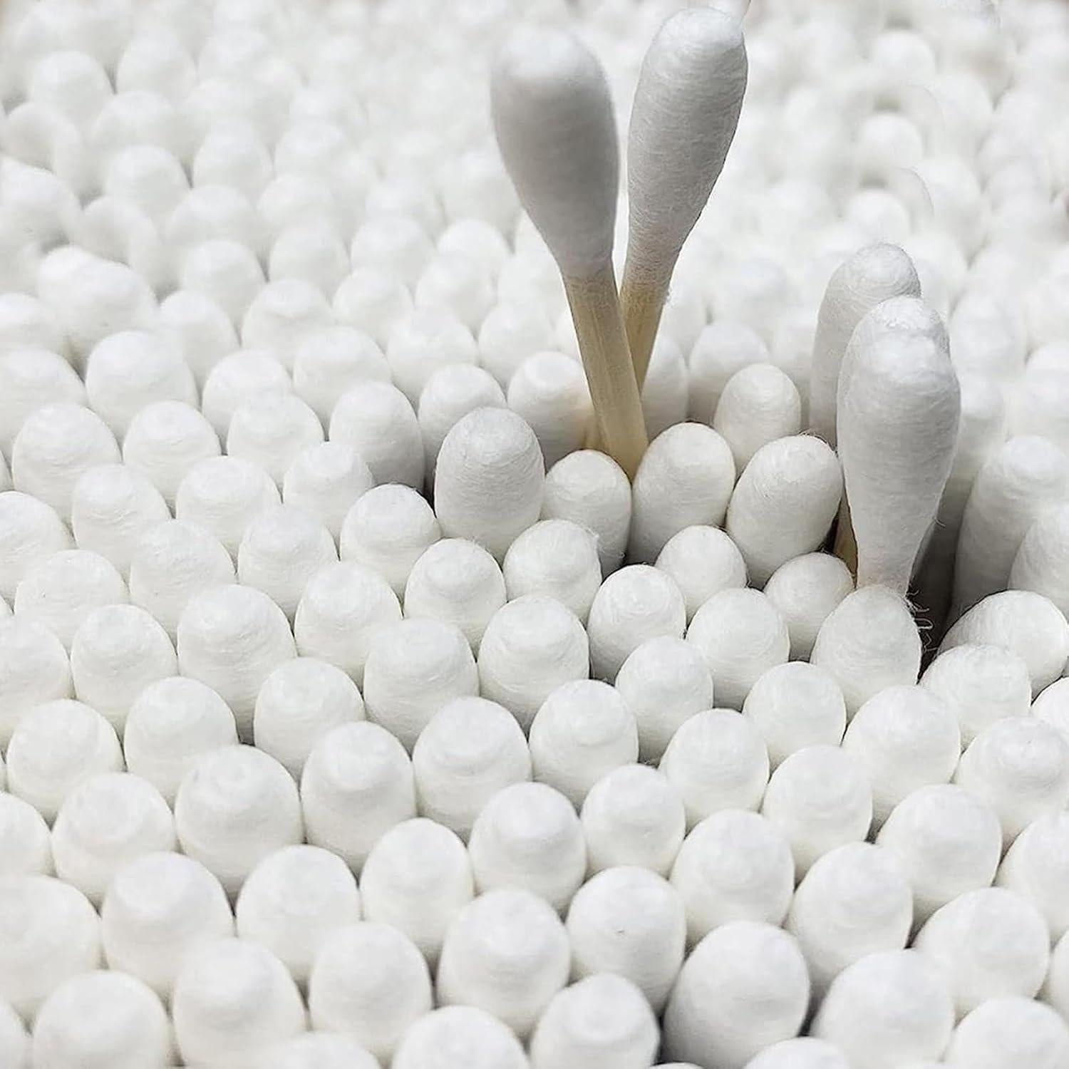 Bastoncillos de Algodón de Bambú SUIZWMOU 1000 Piezas