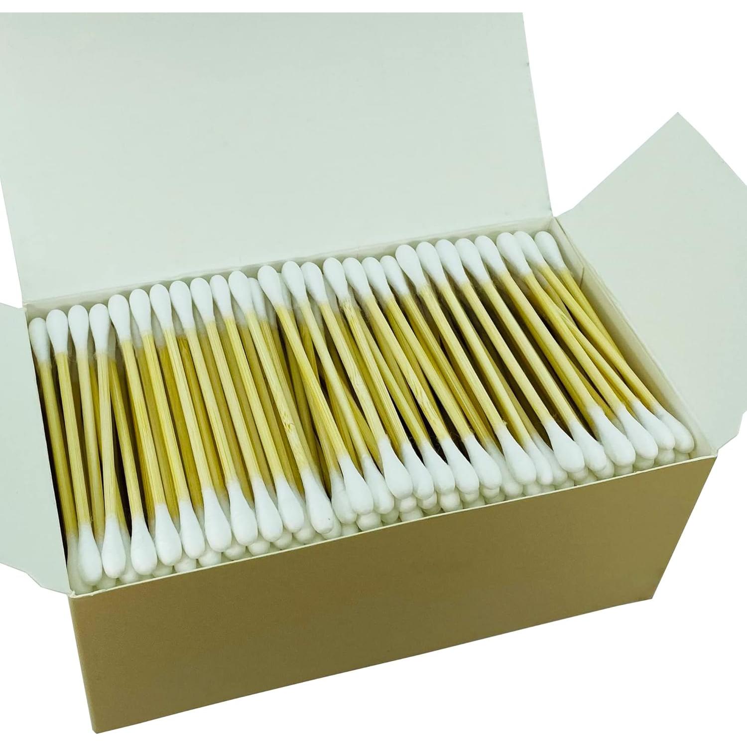 Bastones de Algodón Orgánico CGR - 1050 Piezas - Biodegradables