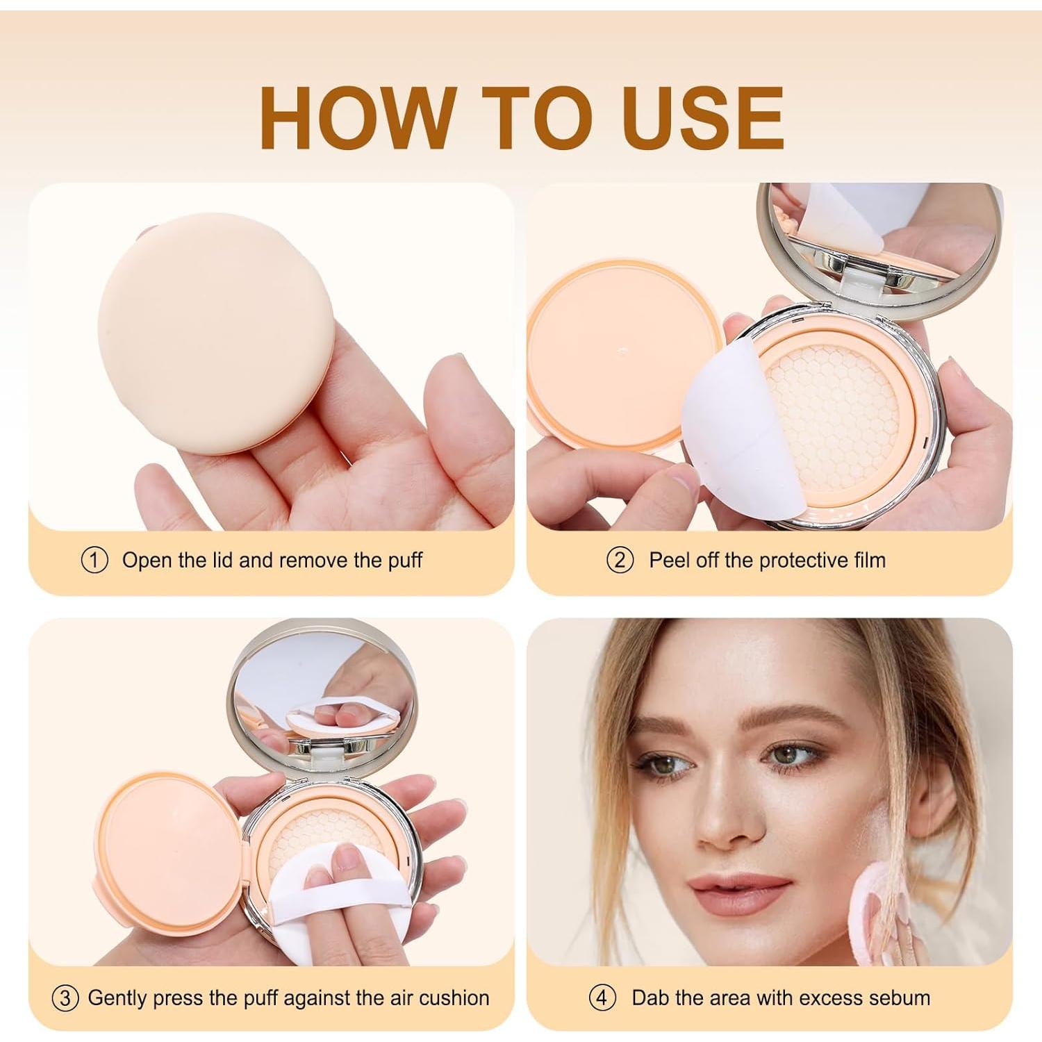 Esponja Absorbente de Aceite MAYKOO 70g Hidratante y Matificante