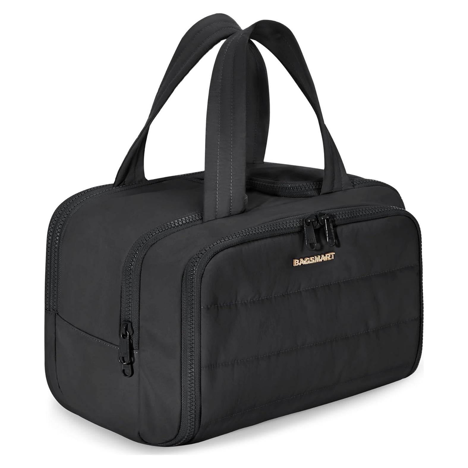 Bolsa de Aseo de Viaje BAGSMART Negra 30x18.5x22 cm