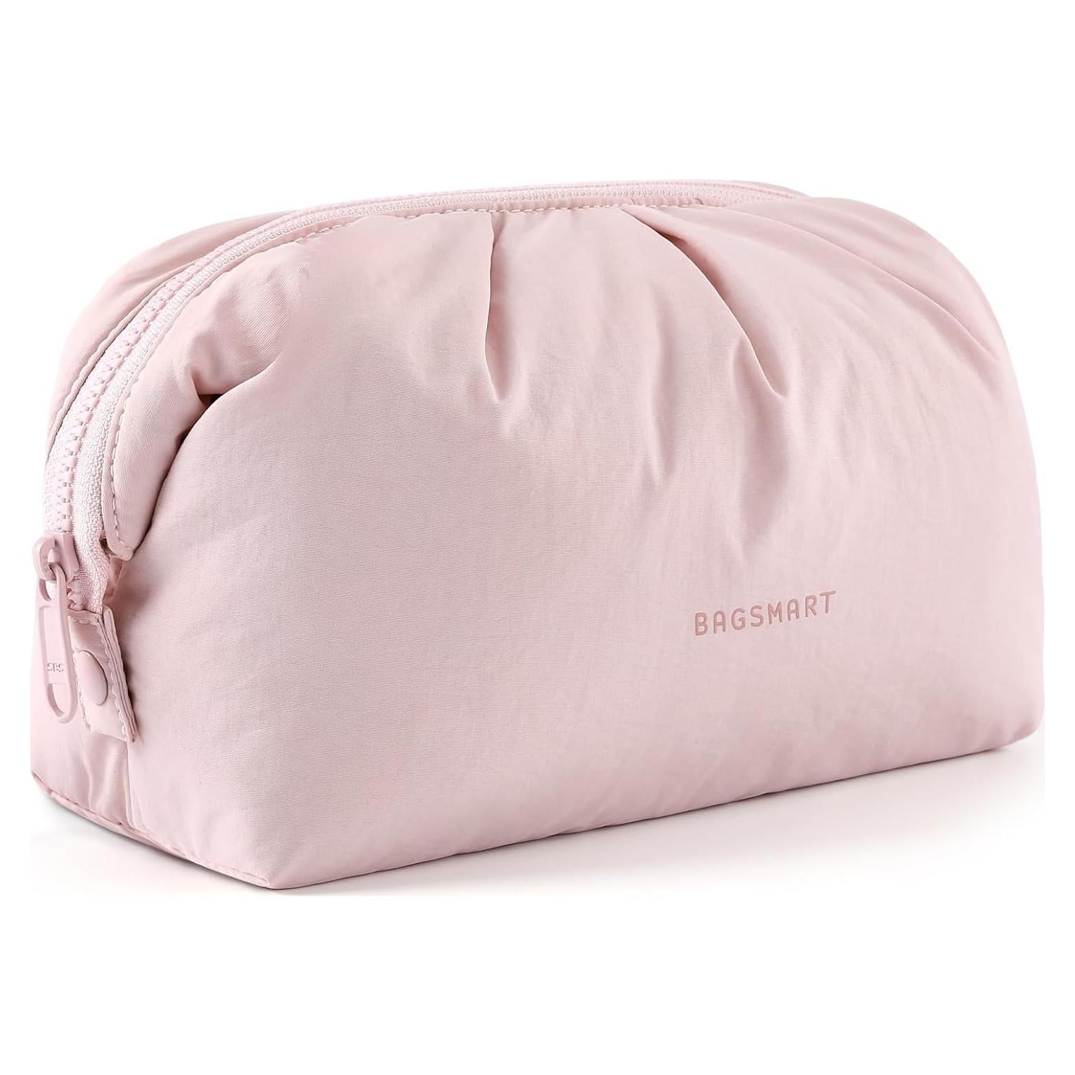 Bolsa de Maquillaje BAGSMART Rosa 17.9x8.8x11.4 cm